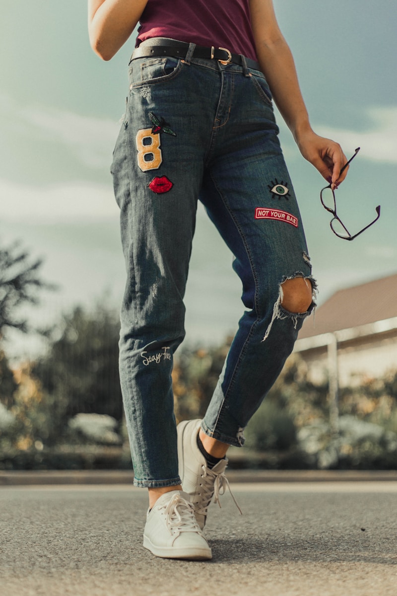 H&M High-Waisted Jeans